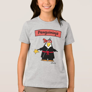 T-shirt En Tri-matière PENGUININJA penguin ninja par Sandra Boynton
