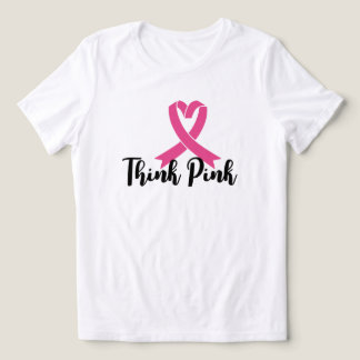 T-shirt En Tri-matière Penser rose - Porter l'espoir, étaler la force