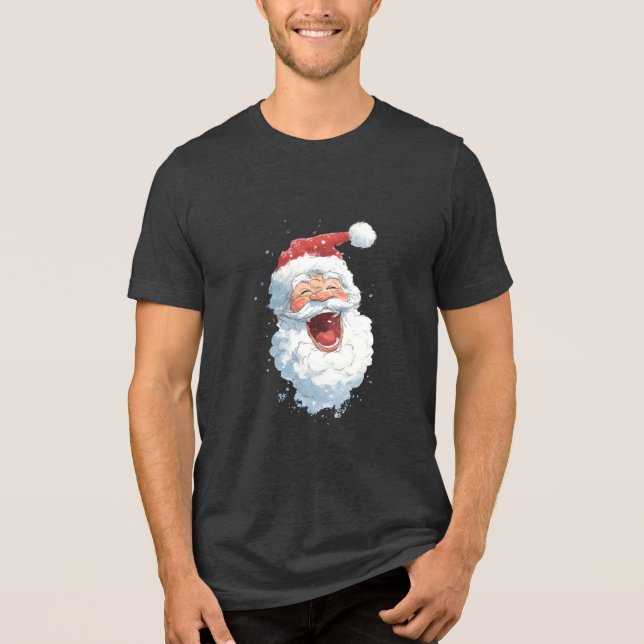 T-shirt En Tri-matière Père Noël  (Recto)