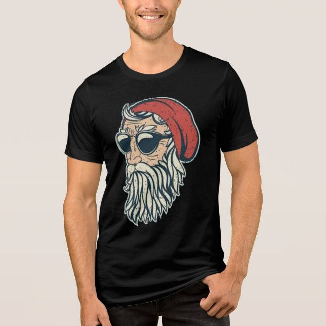 T-shirt En Tri-matière Père Noël Bro (Recto)