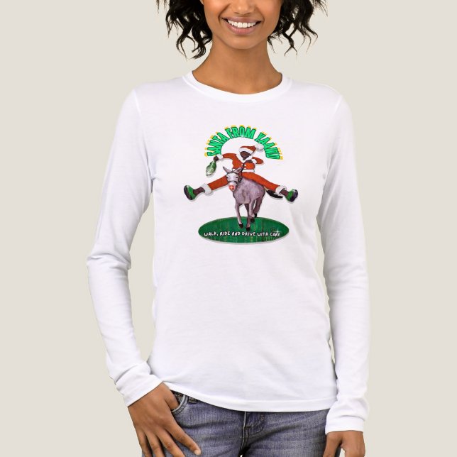 T-shirt En Tri-matière Père Noël de Yaawd (Recto)