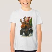 Père Noël Monster Truck Renne – Drôle de Noël