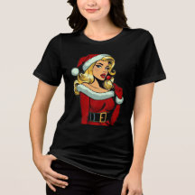 Père Noël Pinup : Pop Art Glam