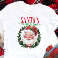 Père Noël Venir à la ville Noël classique