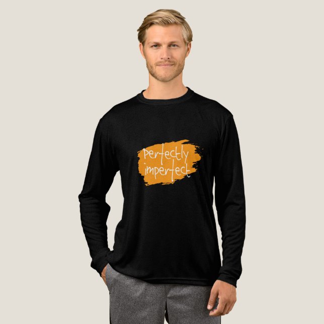 T-shirt En Tri-matière Perfect Imperfect – Flawed by Design (Recto complet)