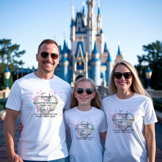 T-shirt En Tri-matière Personalize Family Name Paint Splatter Heart (Créateur téléchargé)