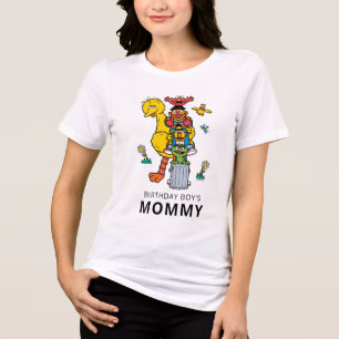 T-shirt En Tri-matière Personnages de 1, rue Sésame et panneau de rue d'a