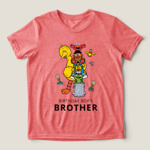 T-shirt En Tri-matière Personnages de 1, rue Sésame & Tee-shirt de fête d