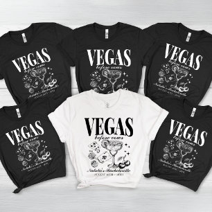 T-shirt En Tri-matière Personnalisé Las Vegas Bachelorette Party