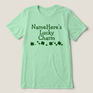 T-shirt En Tri-matière Petit ami personnalisé Lucky Charm St. Patrick's