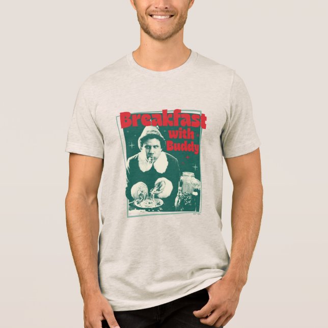 T-shirt En Tri-matière Petit déjeuner avec Buddy (Recto)