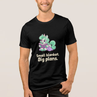 T-shirt En Tri-matière Petite Couverture Grands Projets Licorne de Lectur