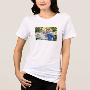 T-shirt En Tri-matière Photo personnalisé moderne pour femmes hommes cade