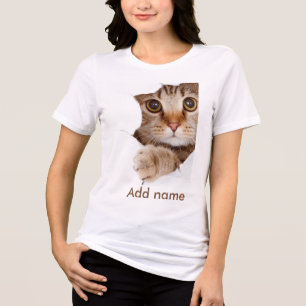 T-shirt En Tri-matière Photo personnalisée et nom personnalisé