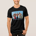 T-shirt En Tri-matière Photo personnalisée Modifier le texte amusant Ami<br><div class="desc">Célébrez votre amitié avec cette chemise photo personnalisée et amusante! Doté d'une option de texte modifiable et de votre photo préférée, ce design est parfait pour créer un cadeau unique et personnel pour votre meilleur ami. Capturez des souvenirs inoubliables et faites une impression durable avec un design réfléchi qui met...</div>