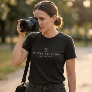 T-shirt En Tri-matière Photographe Personnalisé Moderne Amour de la Pho
