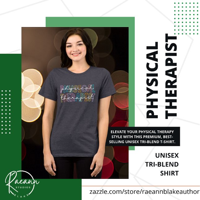 T-shirt En Tri-matière Physothérapie Unisex (Créateur téléchargé)