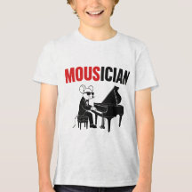 Pianiste Souris Punition Drôle d'Animal