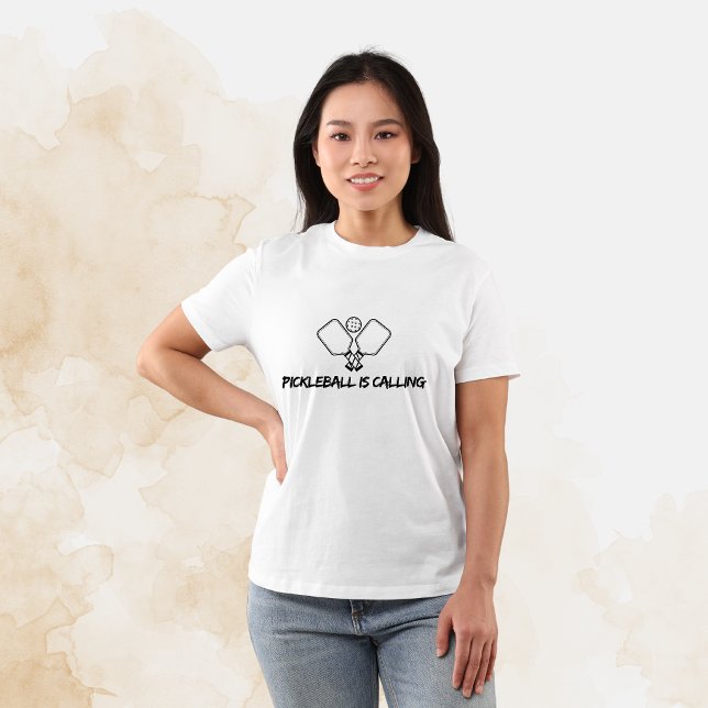 T-shirt En Tri-matière Pickleball Appelle  (Créateur téléchargé)