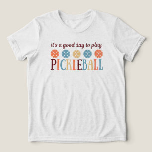 T-shirt En Tri-matière Pickleball Dit Citation Drôle
