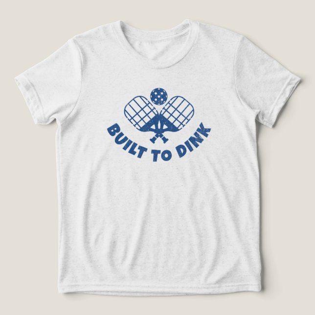 T-shirt En Tri-matière Pickleball Dit Drôle (Design Recto)