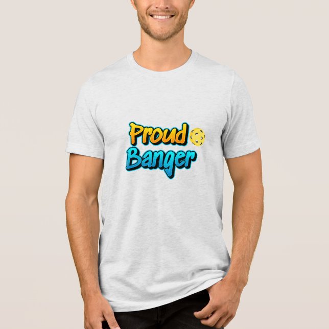 T-shirt En Tri-matière Pickleball Prouth Banger (Recto)