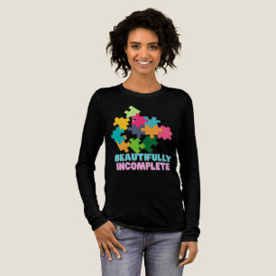 T-shirt En Tri-matière Pièce de puzzle colorée magnifiquement incomplète