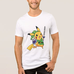 T-shirt En Tri-matière Pikachu Aventure Héros (pokemon)