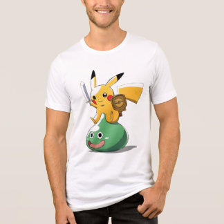 T-shirt En Tri-matière Pikachu cavalier slime (pokemon)