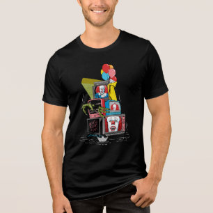 T-shirt En Tri-matière Pile Télé Classic Pennywise - Vous Flottrez Aussi