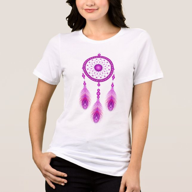 T-shirt En Tri-matière Pink Dream Catcher (Recto)