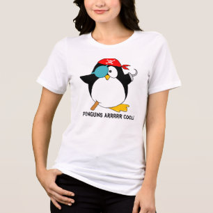 T-shirt En Tri-matière Pirate Penguin cool