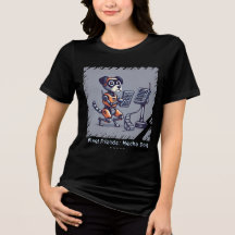 Pixel Friends : Mecha Dog (Robot Dog)(tshirt femme