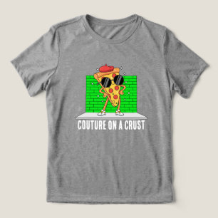 T-shirt En Tri-matière pizza drôle