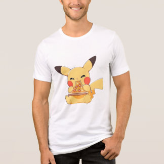 T-shirt En Tri-matière Pizza Étirer Pikachu (pokemon)