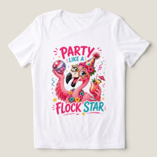 T-shirt En Tri-matière Plage amusante flamant rose de plage 