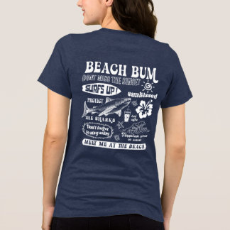 T-shirt En Tri-matière Plage de Fainéants Été de Plage