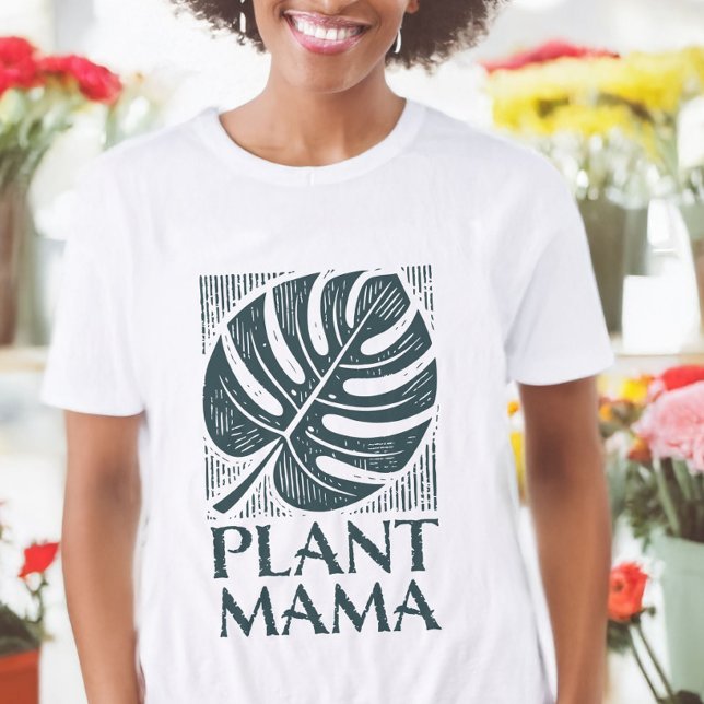 T-shirt En Tri-matière Plante Mama Monstera Leaf Nature Lover (Créateur téléchargé)