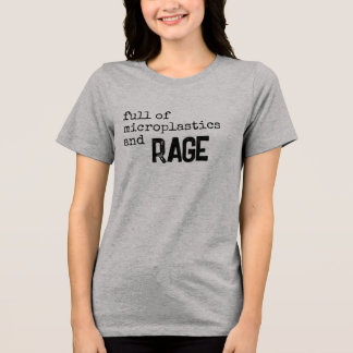 T-shirt En Tri-matière plein de microplastiques et de rage