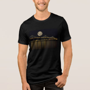 T-shirt En Tri-matière Pleine lune sur le pont Bay