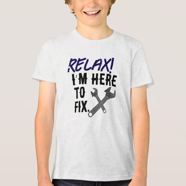 T-shirt En Tri-matière Plombier (Recto)
