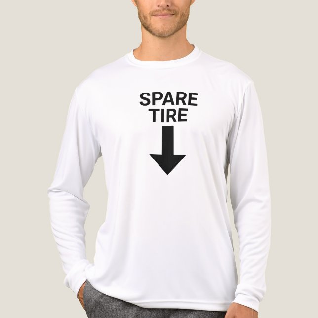T-shirt En Tri-matière Pneu de Secours (Recto)