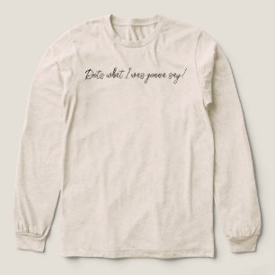 T-shirt En Tri-matière Points drôles Ce que j'allais dire Script Mahjong