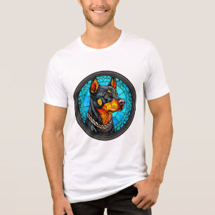 T-shirt En Tri-matière Portrait de chien mignon