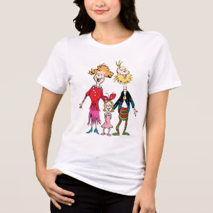 T-shirt En Tri-matière Portrait de famille de Cindy Lou Who