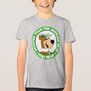 T-shirt En Tri-matière Portrait souriant de l'ours de Yogi