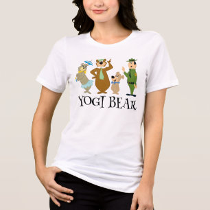 T-shirt En Tri-matière Pose classique Yogi Bear and Friends