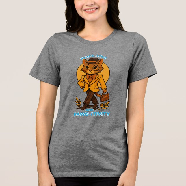 T-shirt En Tri-matière positivité (Recto)