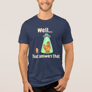 T-shirt En Tri-matière Poule ou Œuf