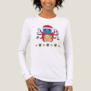 T-shirt En Tri-matière poulpe de Noël
